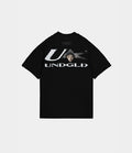 Camiseta Oversize Negra Star Angel