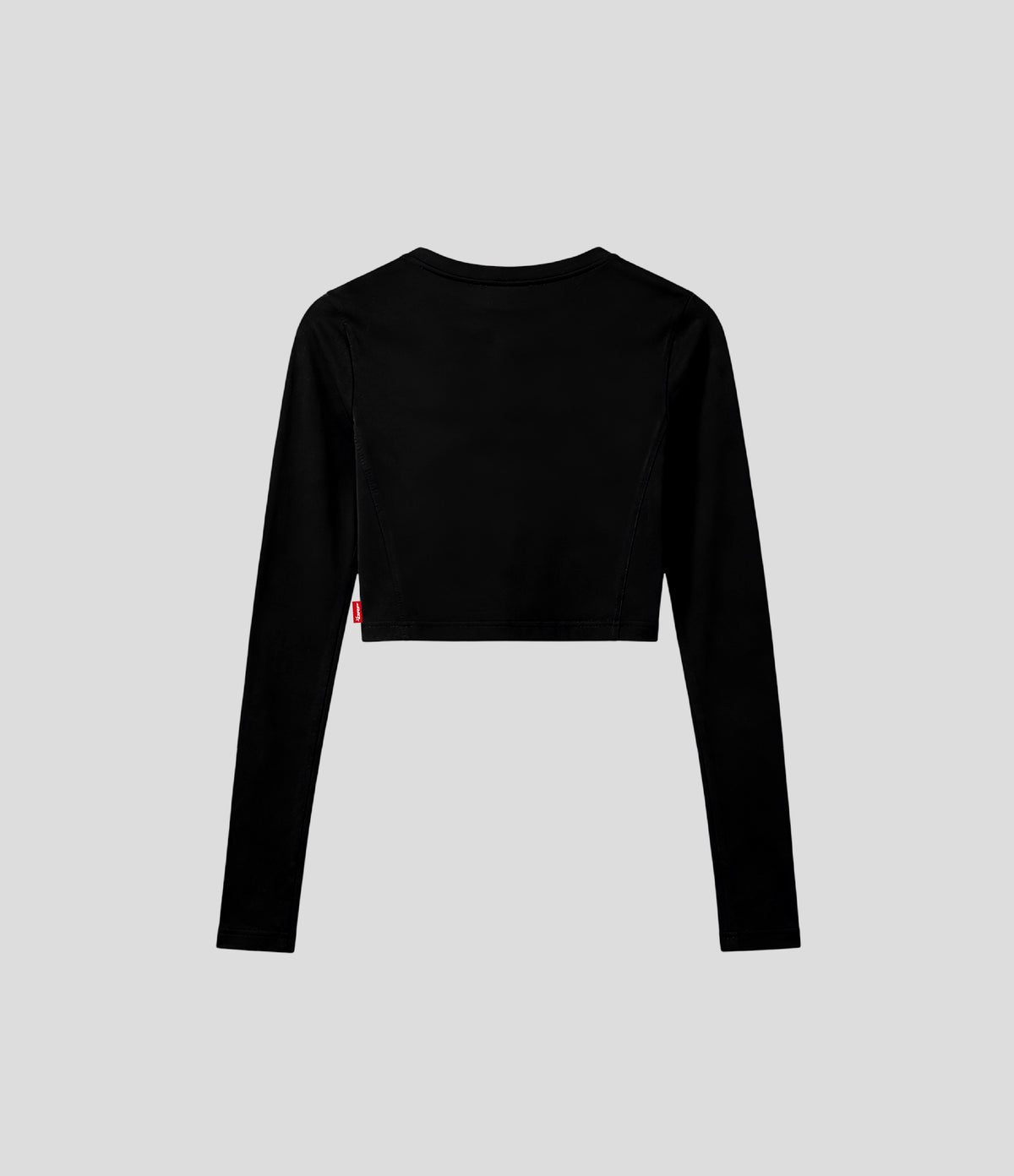 CORE CROPPED LONG SLEEVE BLACK