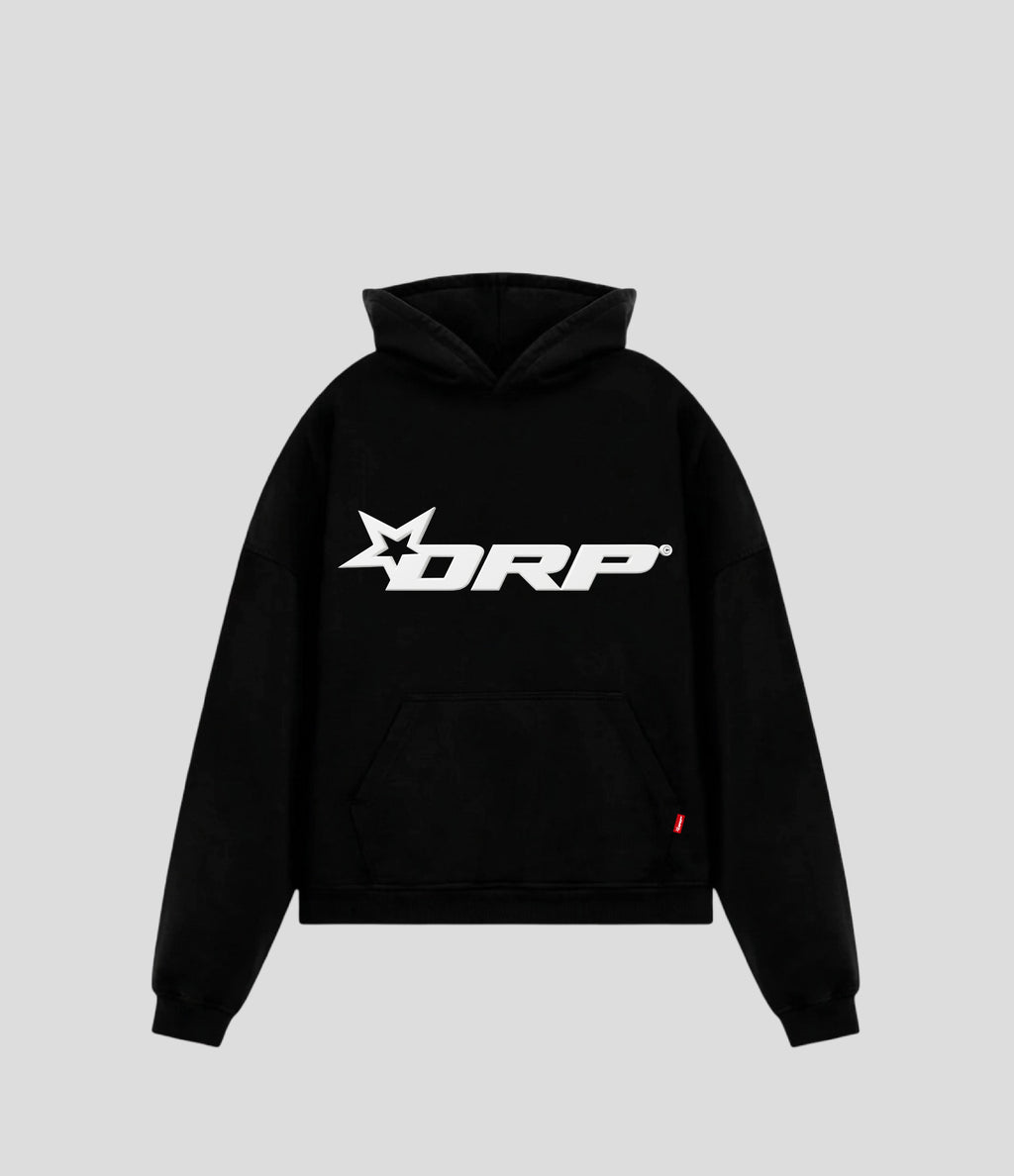 HOODIE OVERSIZE DROP NEGRO