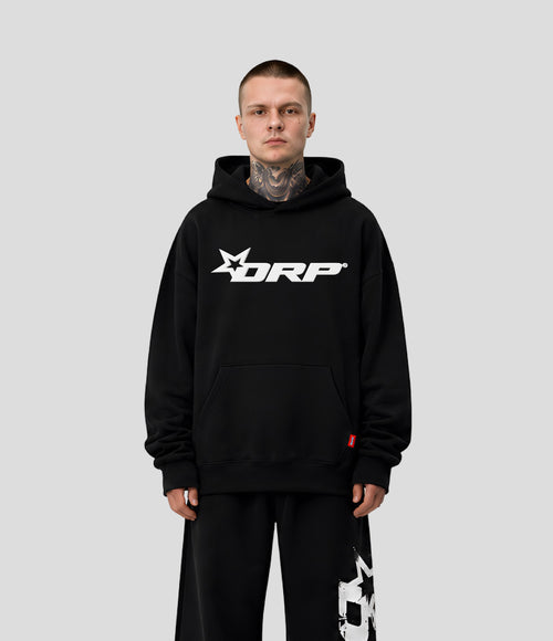 HOODIE OVERSIZE DROP NEGRO