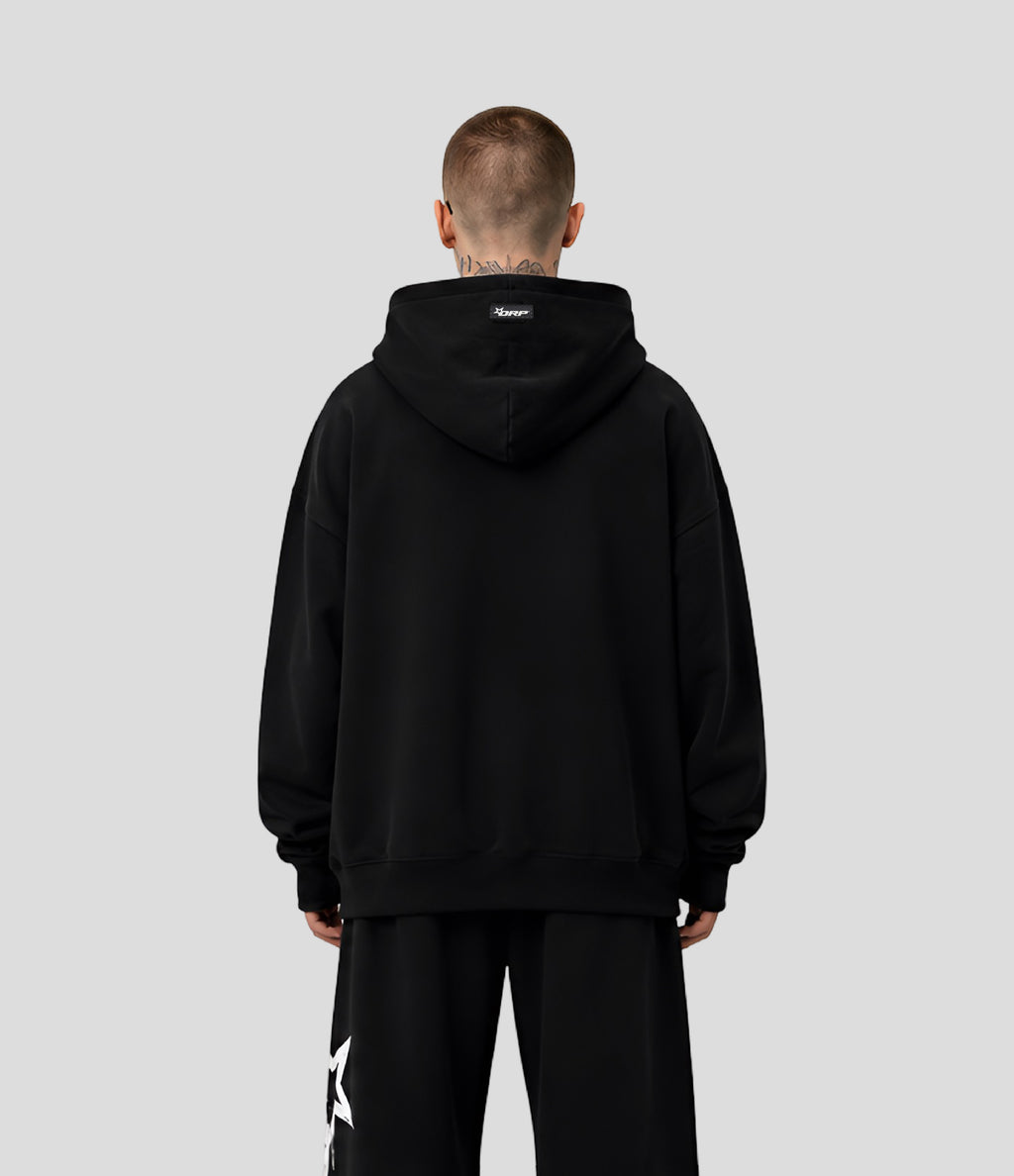 HOODIE OVERSIZE DROP NEGRO