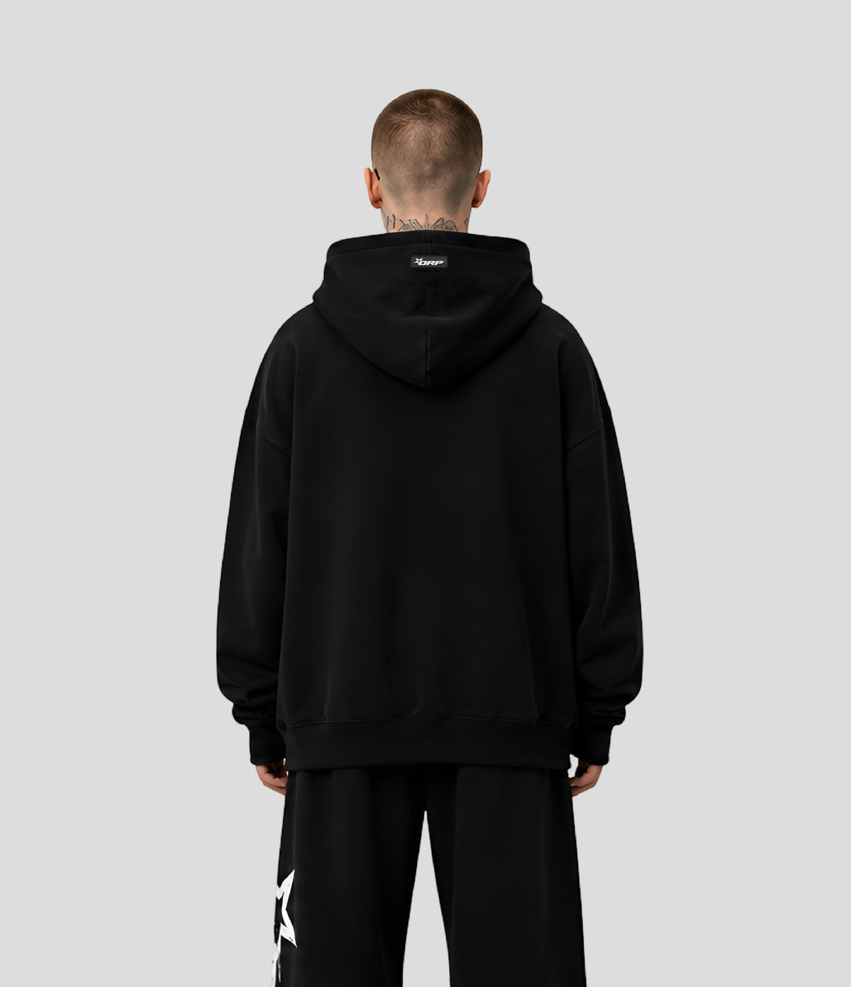 HOODIE OVERSIZE DROP NEGRO