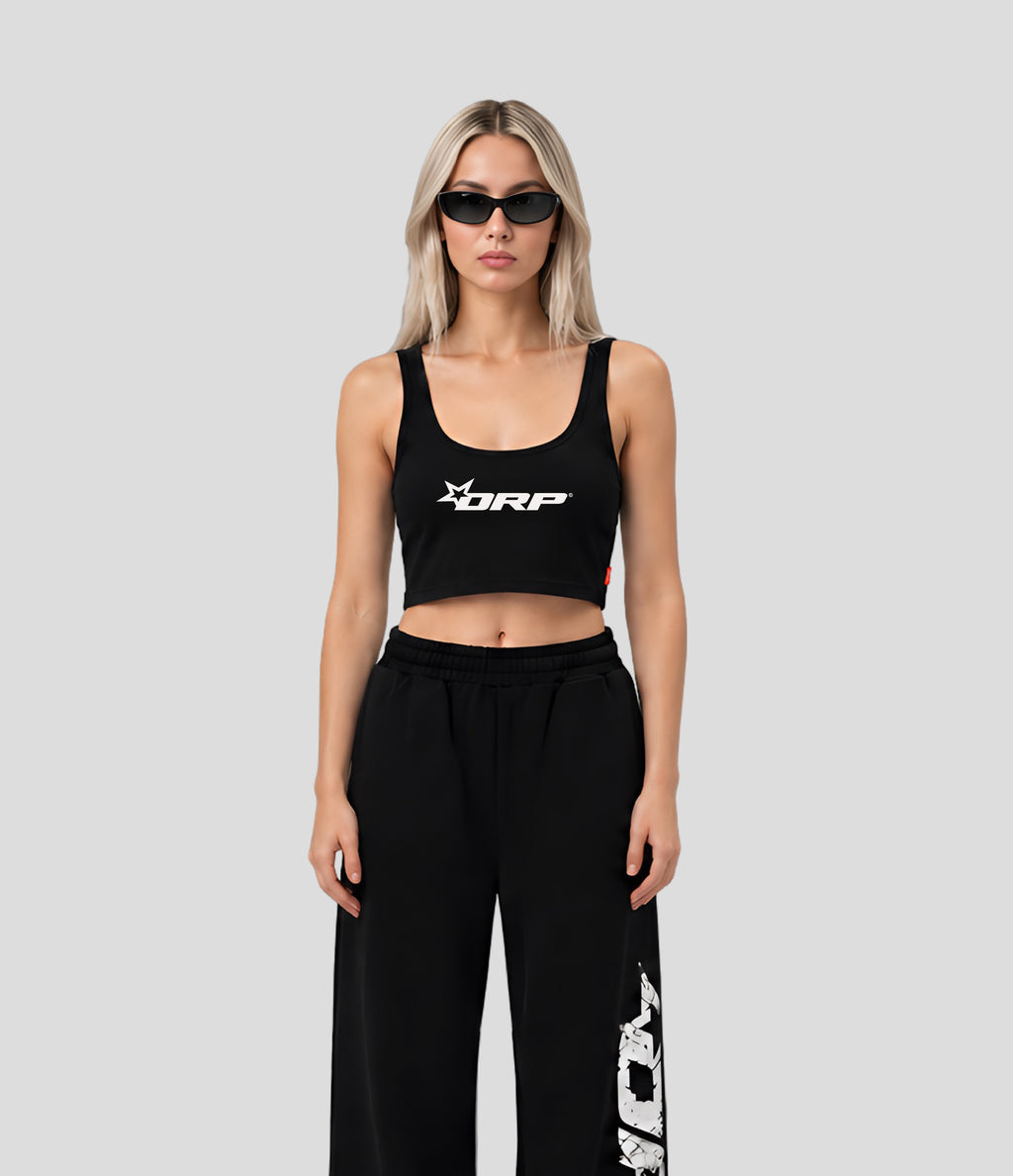 TOP CROP DRP LOGO NEGRO